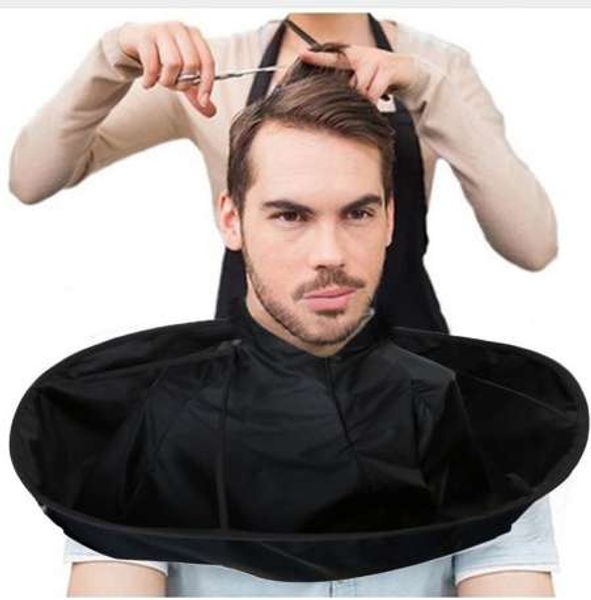 

new 1pc pro diy hair cutting cloak umbrella cape professional hair salon barber salon home stylists using capes tool