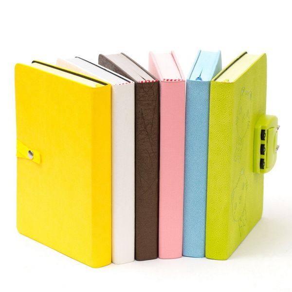 

cartoon giraffe originality password bring lock diary notchildren small and medium student gift, Purple;pink