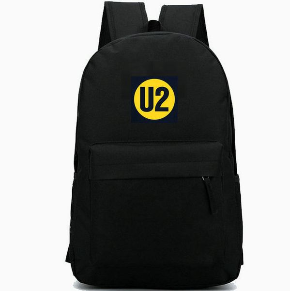 

u2 daypack bono vox day pack classic rock band school bag casual packsack good rucksack sport schoolbag outdoor backpack