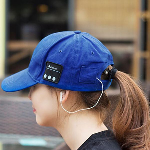 

2018 bluetooth mu ic earphone hat outdoor ba eball earphone cap wirele bluetooth head et with peaker 6 color