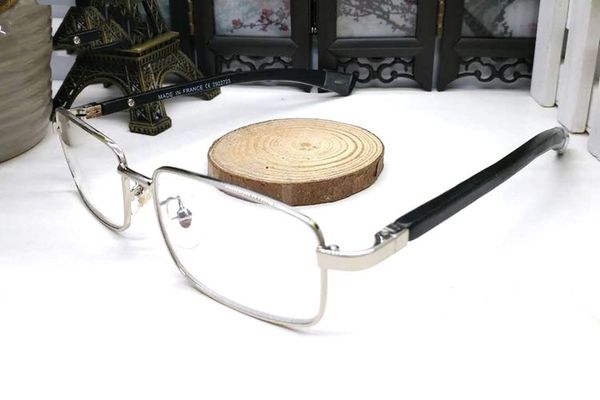 

sunglasses new wood horn glasses vintage buffalo men fashion gold 2019 lenses glasses style metal frame kmhma, White;black