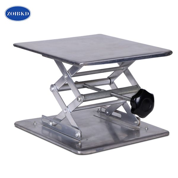 

zoibkd lab supplies 250*250mm or 10x10 stainless steel lab-lift lifting platforms stand rack scissor