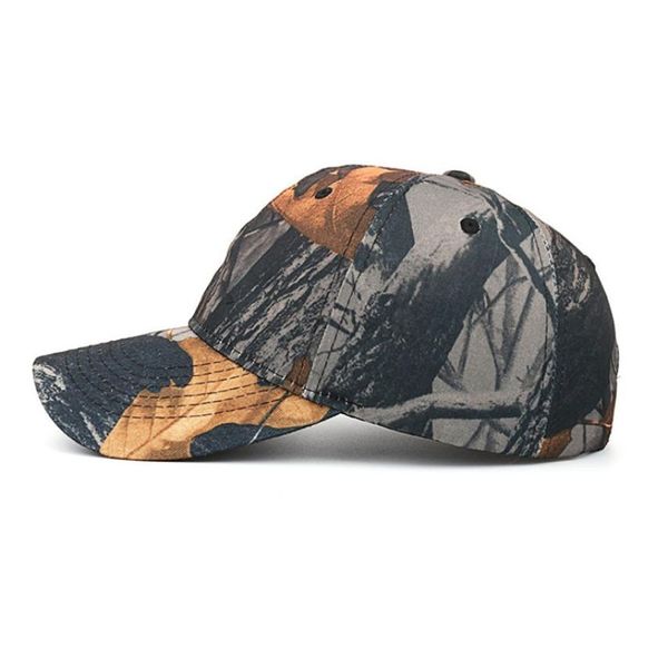 

women men casual tactical outdoor camouflage sports cap nylon fastener tape baseball cap hat 18june1, Blue;gray