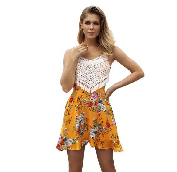 Acquista 2018 Estate Ragazza Nuovo Design Vendita Calda Abito A ...