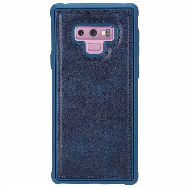 

shockproof case for samsung galaxy note 9 back cover retro pu leather vehicle mounted function mobile phone cases