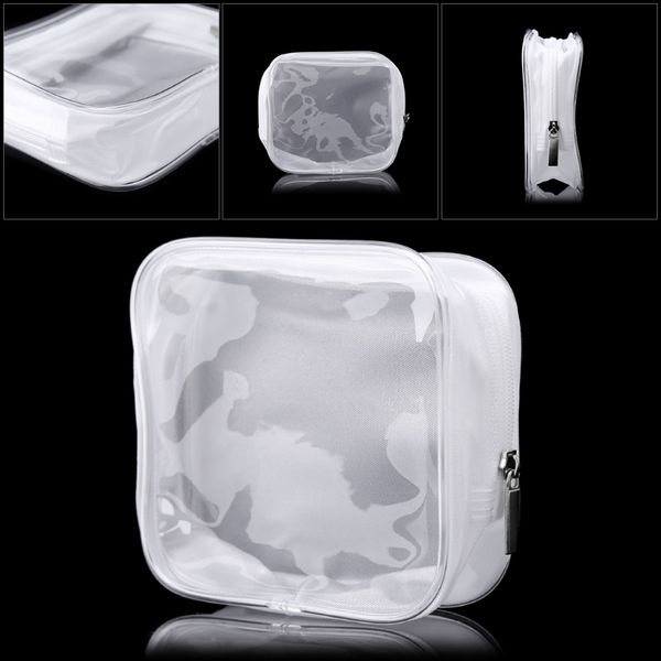 

pvc clear makeup cosmetic bag portable toiletry pouch transparent waterproof new