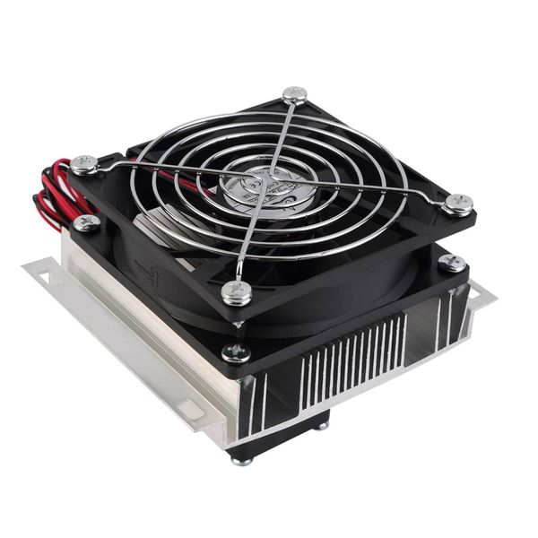 Freeshipping Nova Termelétrica Peltier de refrigeração Cooling System Kit Fan cooler Radiator PeltierSystem dissipador Kit frete grátis