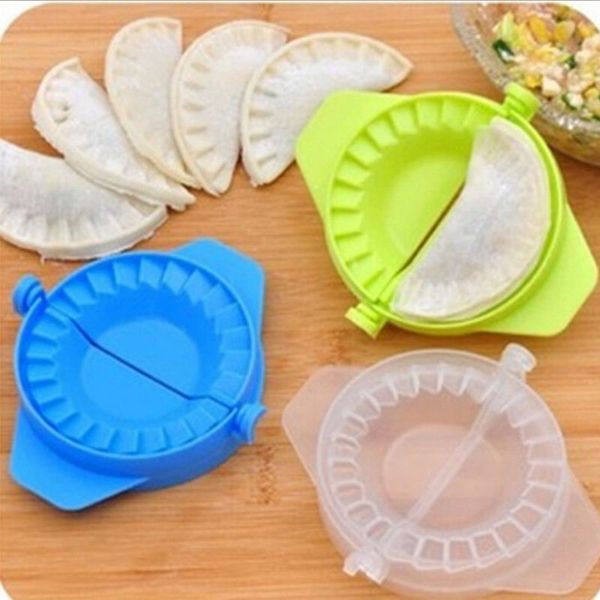 

wholesale- 1pc new dumpling maker pierogi device diy jiaozi mold kitchen gadgets kitchen tool