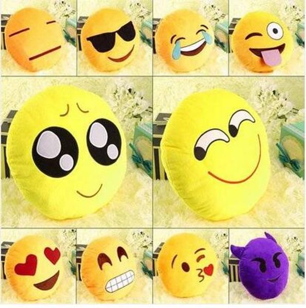 

wholesales soft emoji cushion cute emoticon pillow comfortable stuffed plush toy doll cushion/decorative pillow