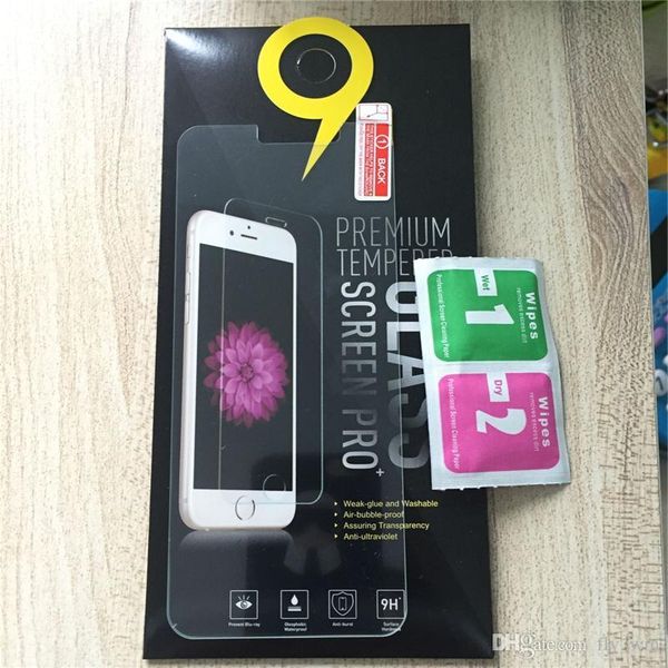 

tempered glass screen protector for iphone x 8 7s edition film 0.3mm 2.5d 9h anti-shatter with paper package