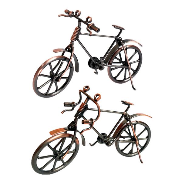 Grosshandel Fahrrad Metallfiguren Diy Fahrrad Handwerk Fur Freund