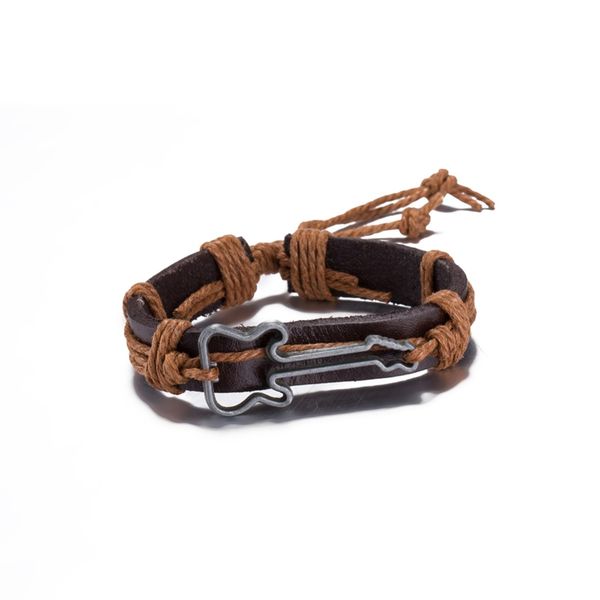 

charms leather bracelets female strings black man bracelet accessories for guitar friends brazaletes pulseras mujer