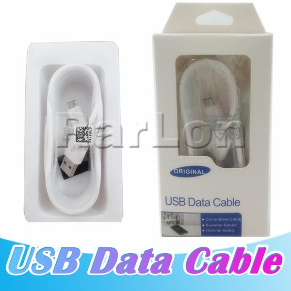 

Micro USB Data Cable Android Charging Cord Sync Data Charging Charger Cable Adapter For Samsung LG Mobile Phone with Retail Package