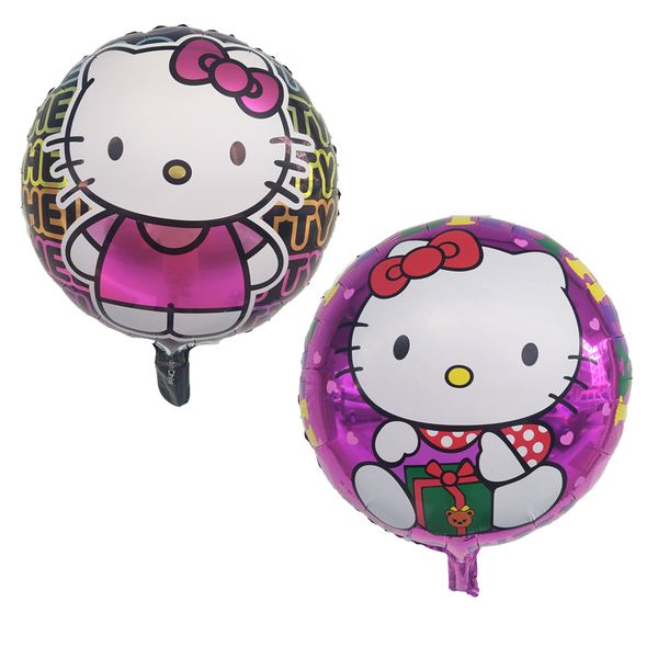 18inch Hello Hello Kitty Balloons Happy Birthday Party Balloon