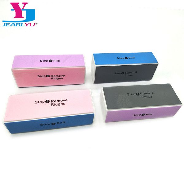 

20pcs/lot nail buffer sponge block buffing bloki polerskie do paznokci professional salon mix color lima a ongle polishing buff