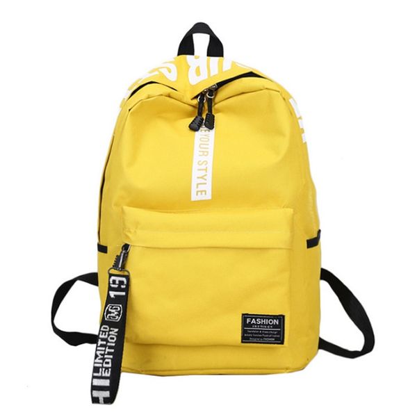 

mixtx women men backpack trend panelled teenagers school bag student back pack couples large capacity travel bag