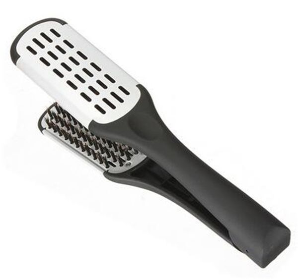 Hot Sale Hair Clips Hairdressing Ceramic Straightening Comb Double