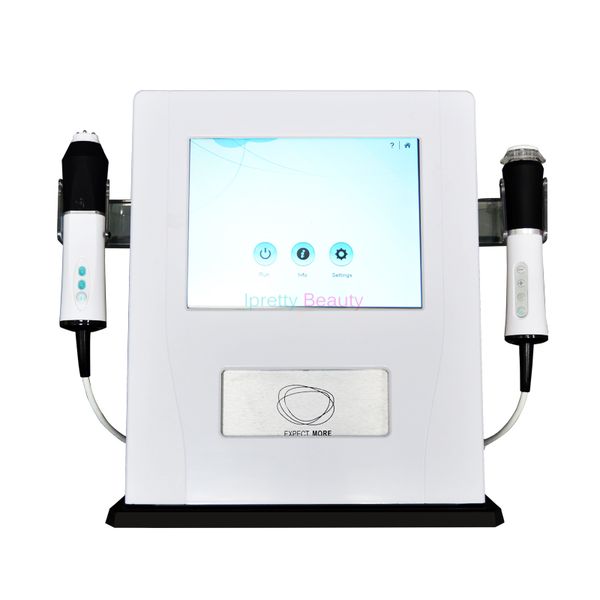 

protable oxygen co2 rf ultrasound water oxygen jet peel facial machine beauty salon equipment for skin care, Black;white