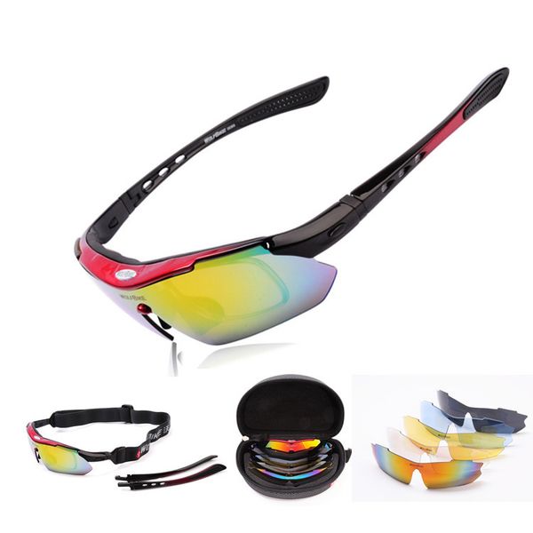 

polarized cycling glasses bike outdoor sports bicycle sunglasses men women goggles eyewear 5 lens myopia frame gafas ciclismo