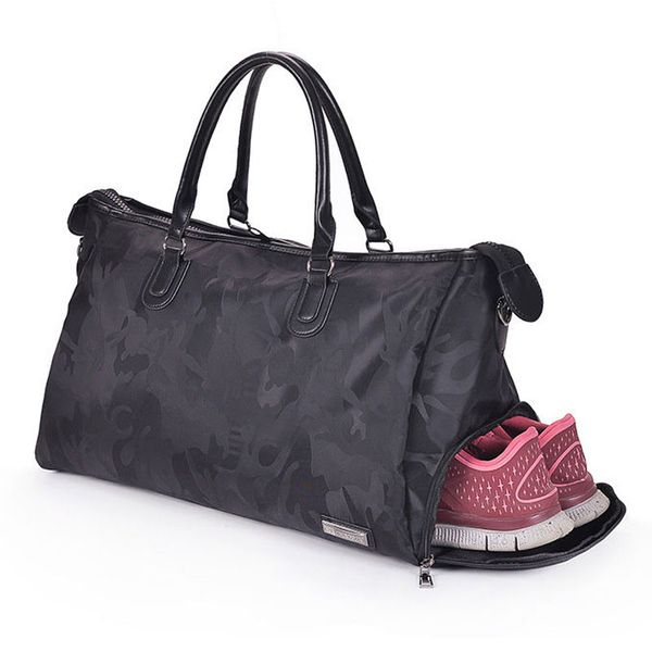 

fitness shoulder gym bag for shoes waterproof bags portable training men women travel handbags yoga sac de sport tas xa510-1wa