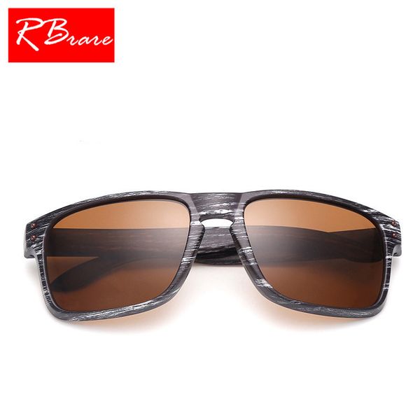 

rbrare 2018 imitation wood grain sunglasses women/men brand designer eyewear unique wooden legs glasses reflective, White;black