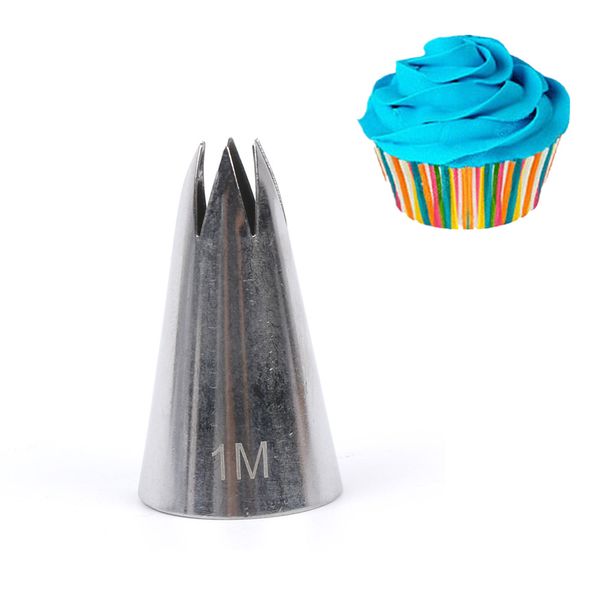 2019 1m Stainless Steel Piping Icing Nozzle For Cream Pastry Accessories Cake Cream Decoration Pastry Baking Tools For Cake Fondant From Huayama