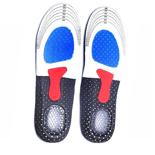 

1pair Unisex Orthotic Arch Support Sport Shoe Pad Sport Running Gel Insoles Insert Cushion for Men Women