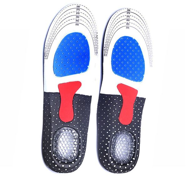 

1pair Unisex Orthotic Arch Support Sport Shoe Pad Sport Running Gel Insoles Insert Cushion for Men Women