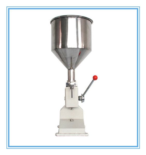 

manual food filling machine 1-50ml hand pressure stainless paste dispensing liquid packaging equipment cream oil racking machine