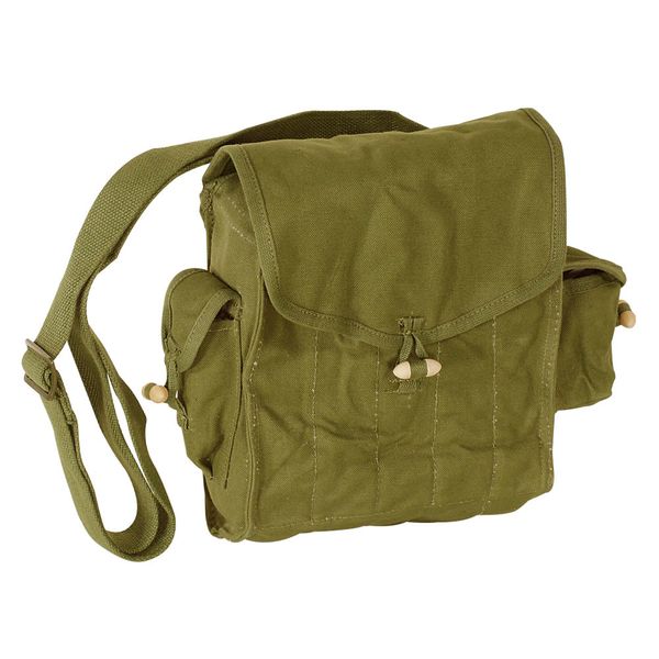 

surplus chinese chi-com type 56 ak magazine bag shoulder pouch, Black;brown