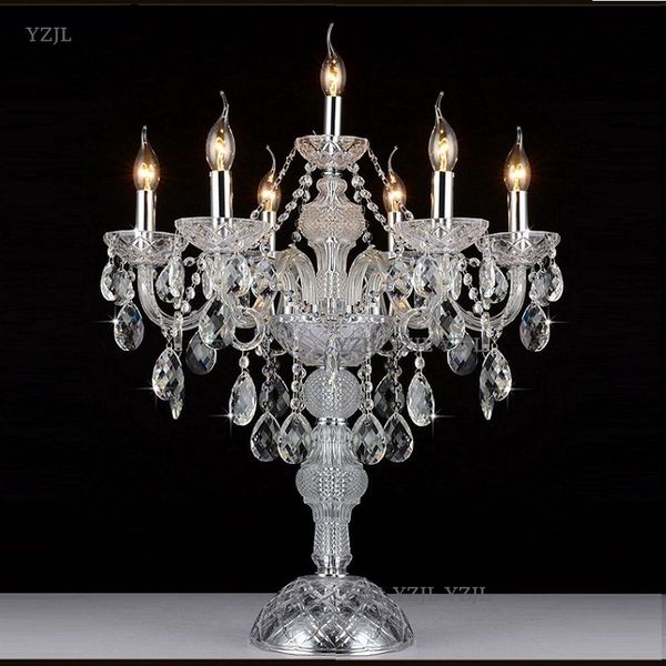 

crystal table lamps for bedroom luxury crystal table lamp modern bedside lamp american k9 luxury crystal decoration lighting