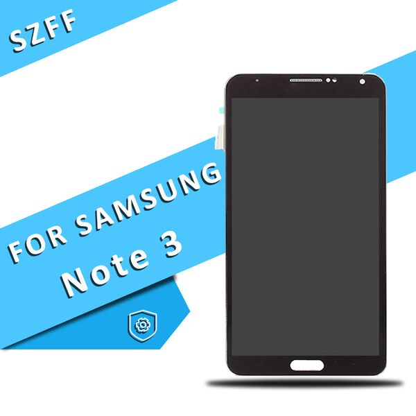 

For am ung galaxy note 3 grey white lcd touch creen digitizer replacement n9000 n9005 dhl hipping