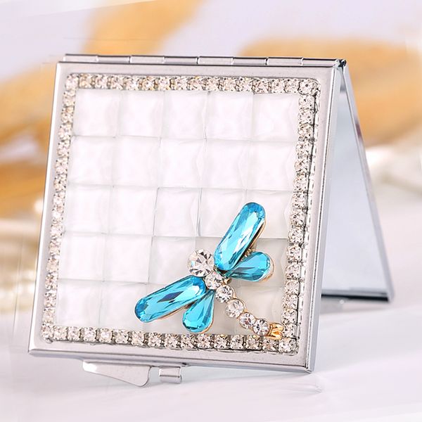 

mini beauty makeup compact pocket mirror,wedding party bridesmaid girl friend gift special souvenir,bling crystal rhinestone