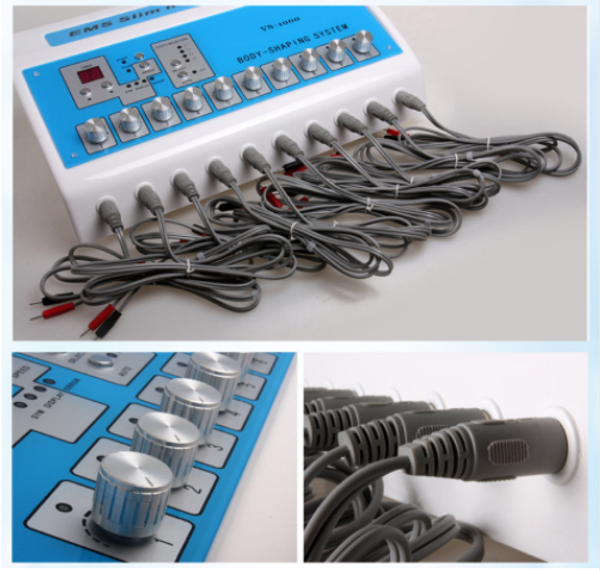 

professional ems equipment electrical muscle stimulation bio wave ems body slimming machine