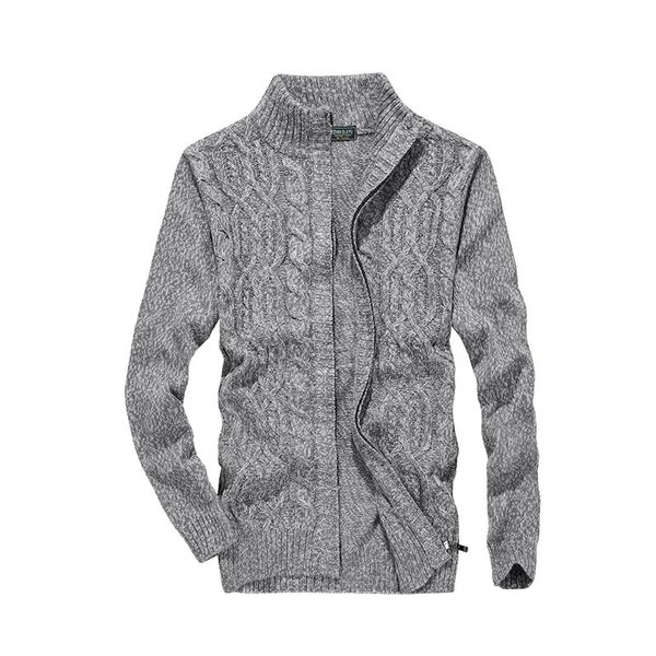

2018 new arrival autumn winter sweater man outwear coat cotton men winter stand collar cardigan coat, White;black