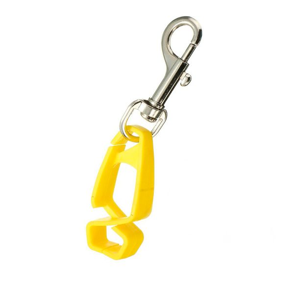 

1pc yellow useful interlock glove guard belt clip for work safety security glove keeper safety clip guard, Black