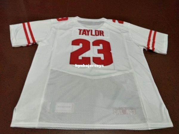 

men #23 jonathan taylor wisconsin badgers alumni college jersey xs-6xl or custom any name or number jersey, Black;red