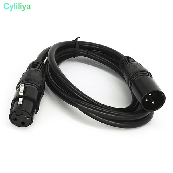 

Xlr microphone cable male female m f 3 pin jack micro audio exten ion cable mic cord pack for microphone mixer