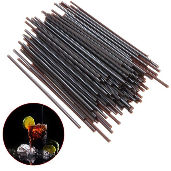 

mayitr 100pcs/lot plastic mini cocktail straws diy party straw 3mm drinking straw for celebration drink decor drink tools