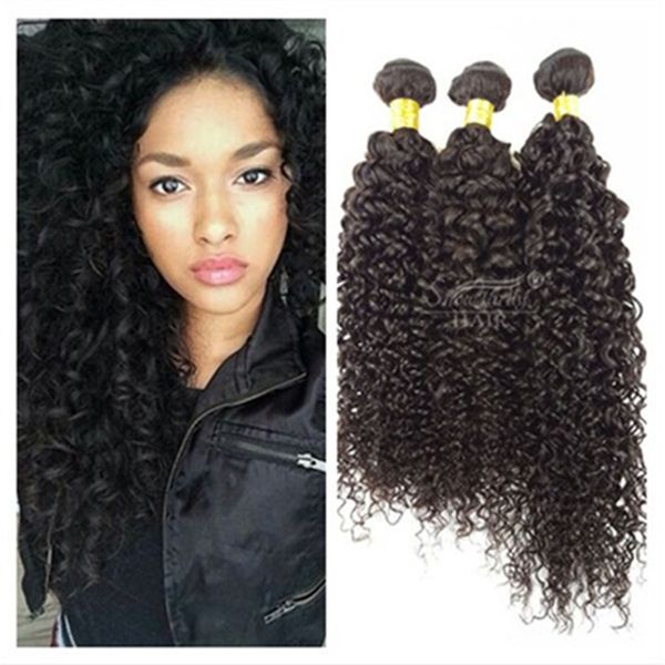 Wholesale 9a Indian Virgin Curly Hair Weave 3 Bundles 100g Pc