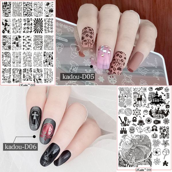 

rectangle christmas theme nail art stamping template 14.5*9.5cm stamp image plate celebration nail tools, White