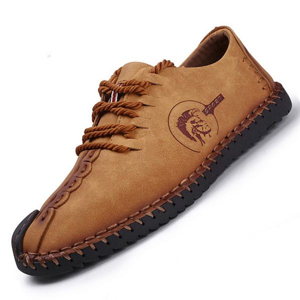 

Обувь Мужская повседневная кожаная обувь Мужская одежда Кожаная повседневная му