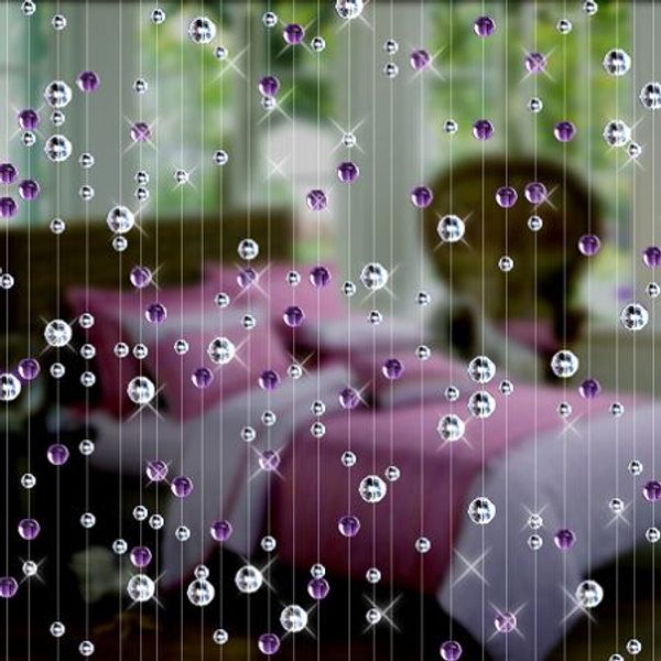 

fashion crystal glass bead curtain indoor home decoration luxury wedding backdrop decoration