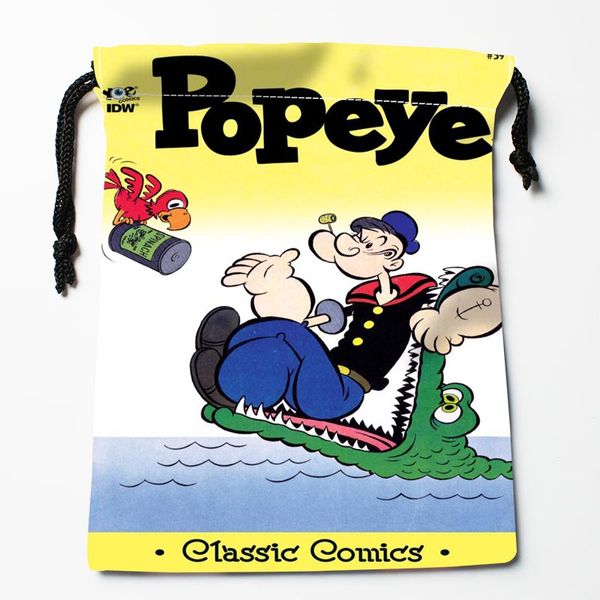 

new arrive popeye the sailor drawstring bags custom storage bags storage printed gift more size 27x35cm diy your picture