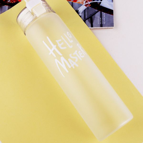 

красочные стеклянные бутылки gradient боросиликатного воды кубок летний открытый портативный sealed течебезопасн подарков кубок реклама кубо