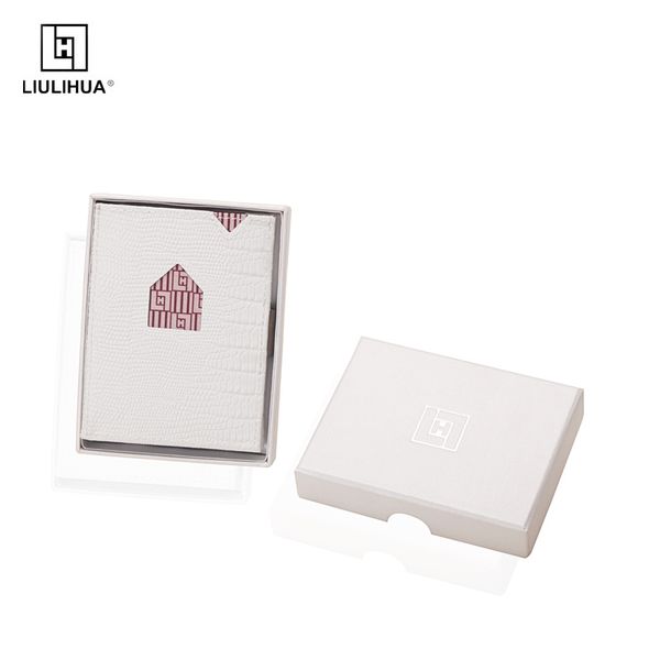 

new arrival creative design wallet card holder white genuine leather purse card holder, Black