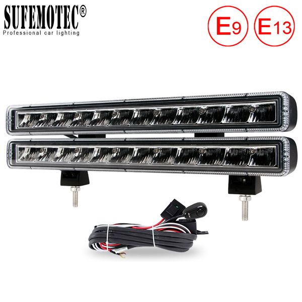 

13" single row 120w led light bar usa standard lamp for offroad trucks boat suv atv 4wd waterproof 12v 24v ip68 drl driving lights