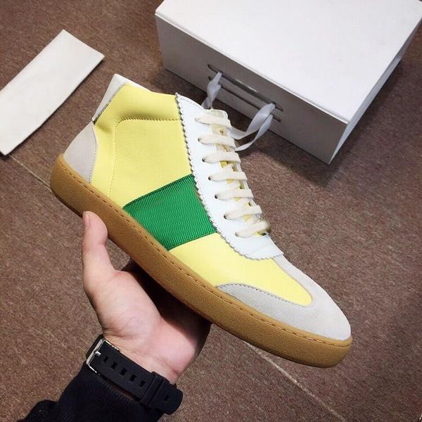 

2018 Winter Top Leather Men Designer bee shoes Boots Luxury martin luxury men shoes sandals real High Heel shoes with box dust bag