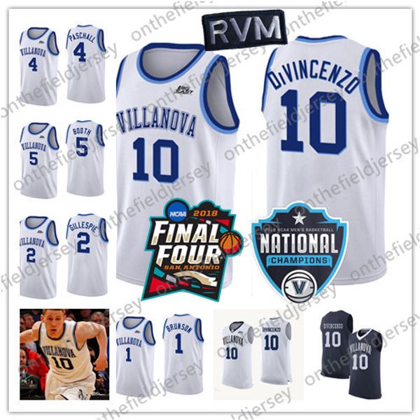 

ncaa вилланова wildcats баскетбол джерси # 4 эрик пашалл 15 саддик бей 5 фил бут 23 джермейн самуэльс 2 коллин гиллеспи s-3xl, Black