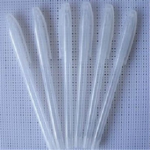 

15pcs вышивки крестом держатель ручки вышивки крестом инструмент аксессуары прозрачный ручка оболочки, Black;red
